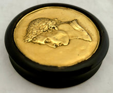 First Half 19th Century Napoleon Bonaparte Portrait Profile Snuff Box, After Eugene Morel.