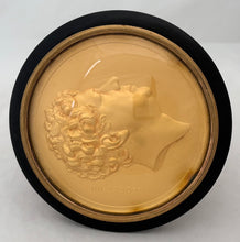 George IV Gilt Metal Portrait Profile Roundel. Stothard After Chantrey & Published by Samuel Parker, XII Argyll Place, London.