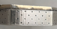French Silver Table Snuff Box with Collet Set Blister Pearl. Auguste Leroy, Paris, circa 1910. 4.4 troy ounces.