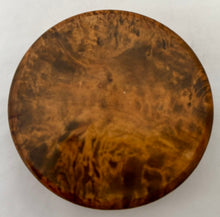 The Accession of Louis Philippe I Portrait Profile Burr Wood Snuff Box, circa 1830.