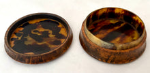The Accession of Louis Philippe I Portrait Profile Burr Wood Snuff Box, circa 1830.