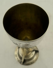 Victorian Maritime Interest Silver Plated Trophy Cup.