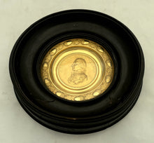 Admiral Lord Nelson Gilt Brass Roundel, After Peter Wyon circa 1806.