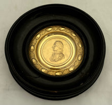 Admiral Lord Nelson Gilt Brass Roundel, After Peter Wyon circa 1806.