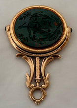 Captain William Augustus Gordon, The Siege of Louisbourg & The Battle of The Plains of Abraham, Gold Swivel Fob Seal.