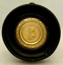 Admiral Lord Nelson Gilt Brass Roundel, After Peter Wyon circa 1806.