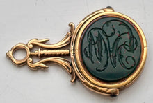 Captain William Augustus Gordon, The Siege of Louisbourg & The Battle of The Plains of Abraham, Gold Swivel Fob Seal.