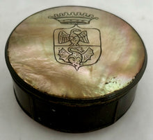 The Arms of a Count of the House of Borghese, 19th Century Italian Snuff Box.