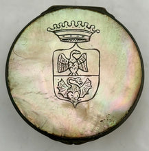 The Arms of a Count of the House of Borghese, 19th Century Italian Snuff Box.