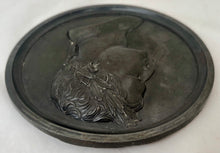 Napoleon Bonaparte Laurel Wreath Crown Portrait Profile Plaque, After Bertrand Andrieu.