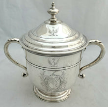 Queen Anne Britannia Silver Cup, Arms of Stephens & Highmore. London 1706 Francis Garthorne. 32.9 troy ounces.