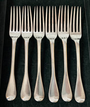 William IV Six Silver Dessert Forks. London 1835 Joseph & Albert Savory. 9.5 troy ounces.
