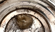 Silver Plated Tudor Crowned Lion Rampant Desk Weight. William Wheatcroft Harrison, Sheffield, circa 1900.