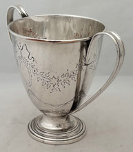 George III Old Sheffield Plate Loving Cup, circa 1790.