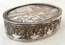 Early 20th Century French Silver Plated Trinket Box.
