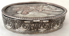 Early 20th Century French Silver Plated Trinket Box.