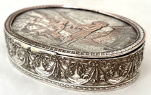 Early 20th Century French Silver Plated Trinket Box.