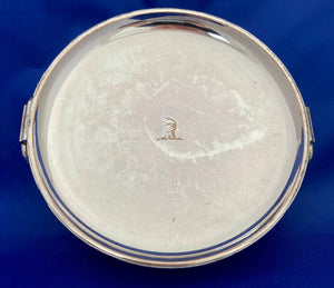 Georgian, George III, Pair of Crested Old Sheffield Plate Heated Dishes, circa 1800 - 1820.
