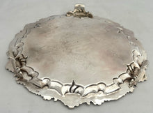 William IV Silver Salver. London 1836 William Brown. 22 troy ounces.