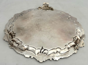 William IV Silver Salver. London 1836 William Brown. 22 troy ounces.