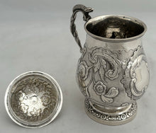 Anglo Indian Silver Covered Mug. Middleton & Co. Calcutta, circa 1830. 8.8 troy ounces.