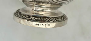 Anglo Indian Silver Covered Mug. Middleton & Co. Calcutta, circa 1830. 8.8 troy ounces.