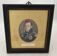 William IV Hand Coloured Portrait Engraving.