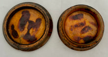 Duke of Wellington Portrait Profile Burr Wood & Horn Snuff Box, circa 1850.