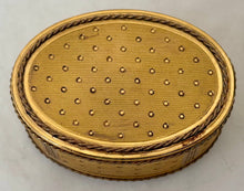 Louis XVI Gilt Metal Table Snuff Box.