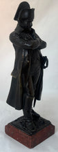 Napoleon Bonaparte, Late 19th Century Patinated Bronze Figure.