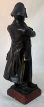 Napoleon Bonaparte, Late 19th Century Patinated Bronze Figure.