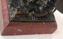 Napoleon Bonaparte, Late 19th Century Patinated Bronze Figure.