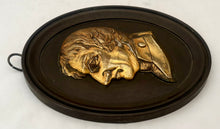 'Nelson of the Nile', 19th Century Gilt Metal Portrait Profile Bust. After Simon de Koster.