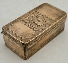 Early 19th Century Continental Gilt Metal Snuff Box.