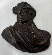 George IV Bronzed Metal Portrait Plaque, Circa 1820.