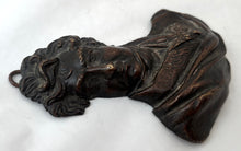 George IV Bronzed Metal Portrait Plaque, Circa 1820.