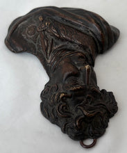 George IV Bronzed Metal Portrait Plaque, Circa 1820.