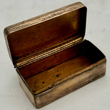 Early 19th Century Continental Gilt Metal Snuff Box.