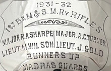 1st Battalion Madras and Southern Mahratta Railway Rifles, British Indian Army, Silver Trophy Cup. Orr Silver, Madras. 4.1 troy ounces.