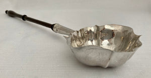 Georgian, George II, Silver Double Lipped Toddy Ladle. London 1750 Dorothy Mills & Thomas Sarbitt.