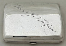 Admiral Sir John Ommanney Hopkins GCB Cigarette Case.