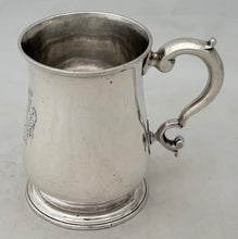 George II Silver Mug. London 1738 Thomas Rush. 7.2 troy ounces.