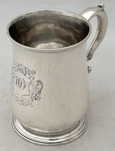 George II Silver Mug. London 1738 Thomas Rush. 7.2 troy ounces.