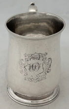 George II Silver Mug. London 1738 Thomas Rush. 7.2 troy ounces.