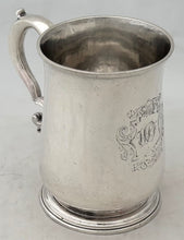 George II Silver Mug. London 1738 Thomas Rush. 7.2 troy ounces.