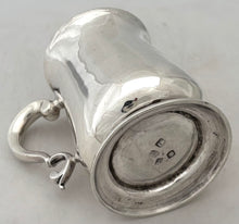 George II Silver Mug. London 1738 Thomas Rush. 7.2 troy ounces.