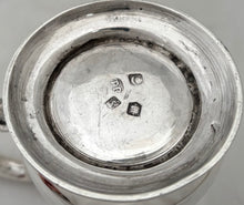 George II Silver Mug. London 1738 Thomas Rush. 7.2 troy ounces.