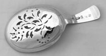 George III Pierced Silver Caddy Spoon. Birmingham 1806 Joseph Willmore.