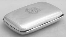 Edwardian Silver Plated Cigar Case. James Dixon & Sons, Sheffield.