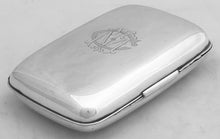 Edwardian Silver Plated Cigar Case. James Dixon & Sons, Sheffield.